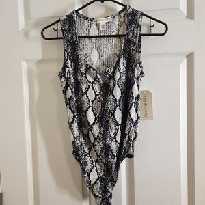 NWT Eye Candy Bodysuit